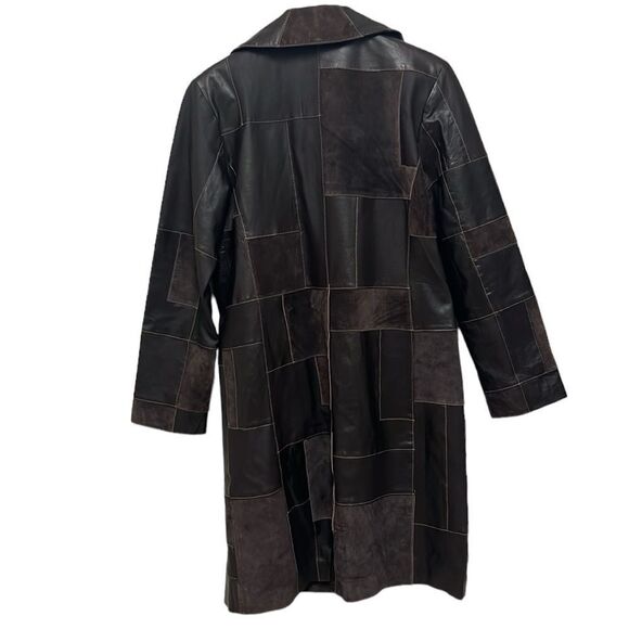 Leather Patchwork Jacket - Picture 4 of 7